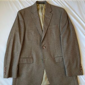 Lauren - Ralph Lauren Men’s Blazer - 38R - Brown Microcheck